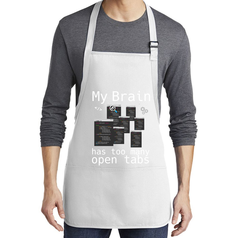 Programmer Software Computer Science Binary Pc (4) Medium-length Apron | Artistshot