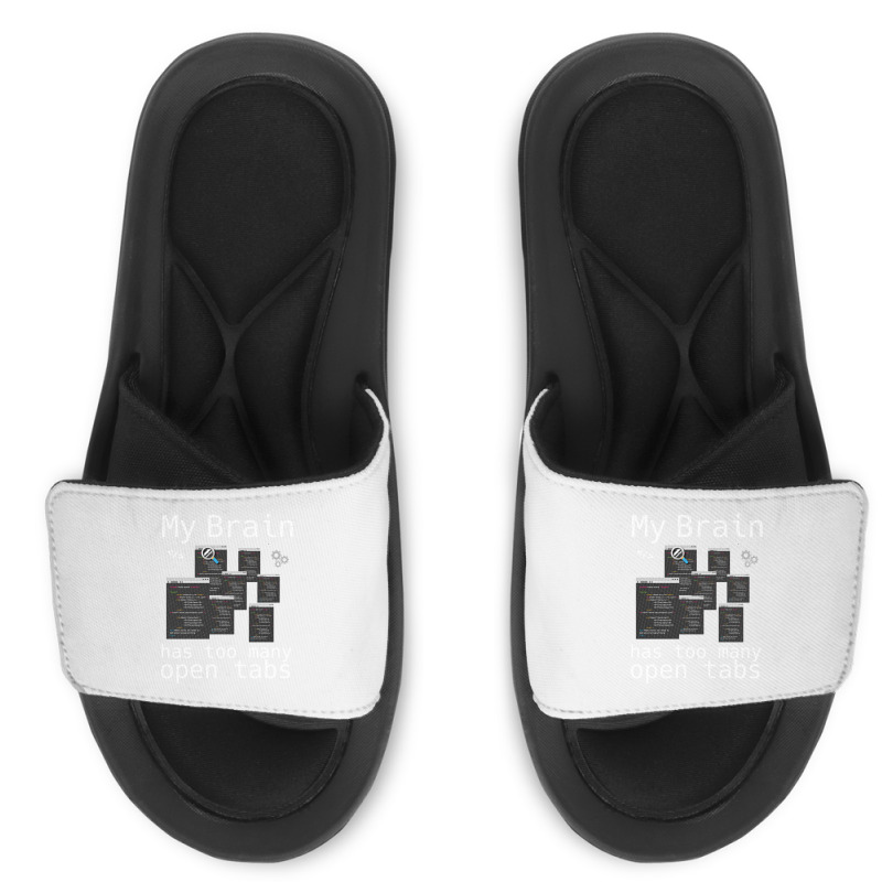 Programmer Software Computer Science Binary Pc (4) Slide Sandal | Artistshot