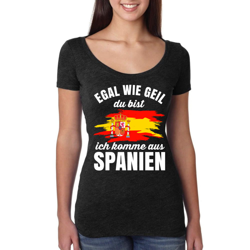 Spain Tshirt Andalusia Spain Matador (2) Women's Triblend Scoop T-shirt | Artistshot