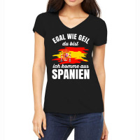 Spain Tshirt Andalusia Spain Matador (2) Women's V-neck T-shirt | Artistshot