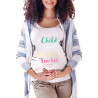 Great 2nd Grade Teacher Who Believed   Appreciatio Maternity Scoop Neck T-shirt | Artistshot