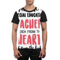 The Best Special Education Teachers Teach From The Graphic T-shirt | Artistshot