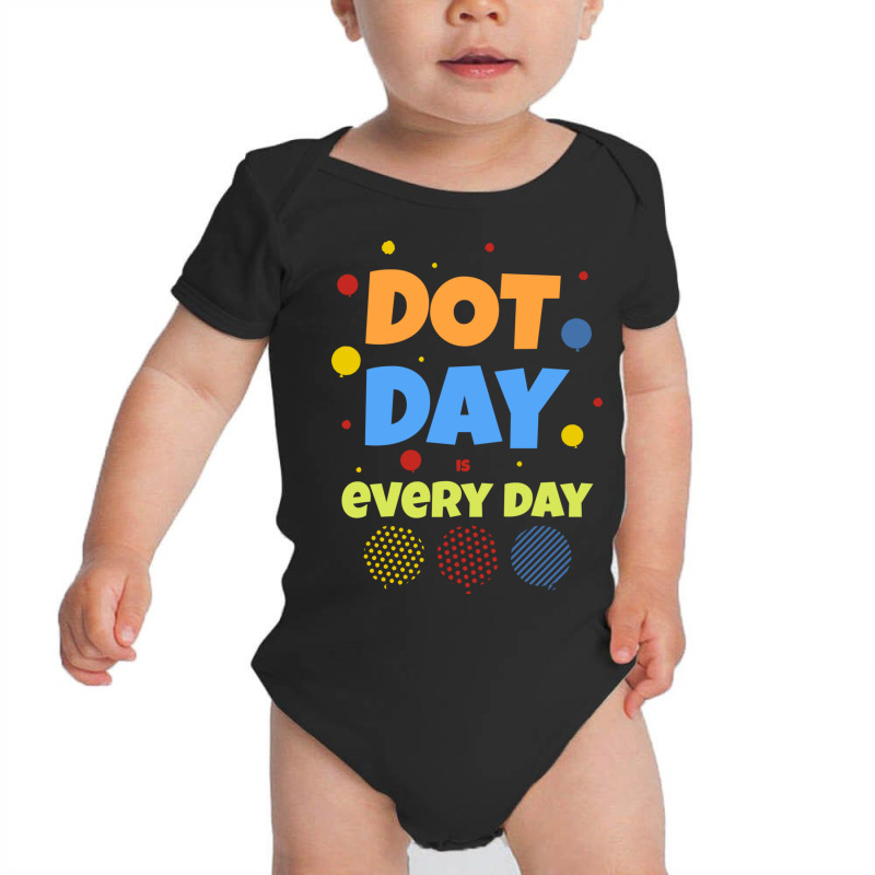 International Dot Day 11th Anniversary Celebration Baby Bodysuit by binly | Artistshot