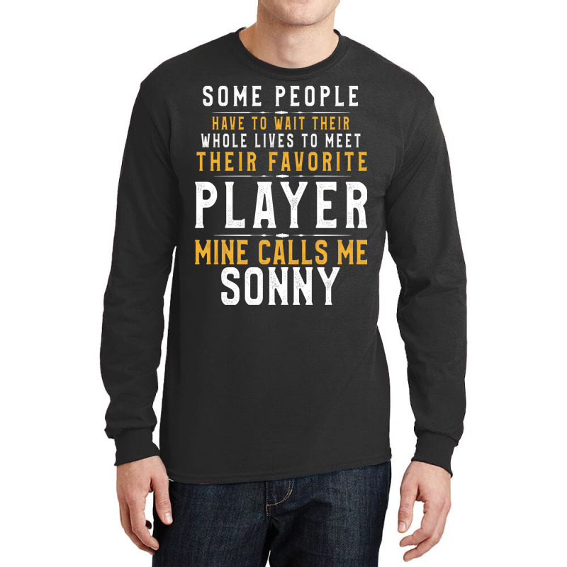 Favorite Player Dad Or Mom Gift For Son And Daught Long Sleeve Shirts by binly | Artistshot