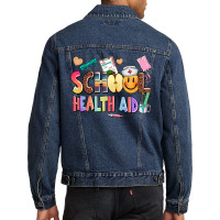 School Healt Aid Men Denim Jacket | Artistshot