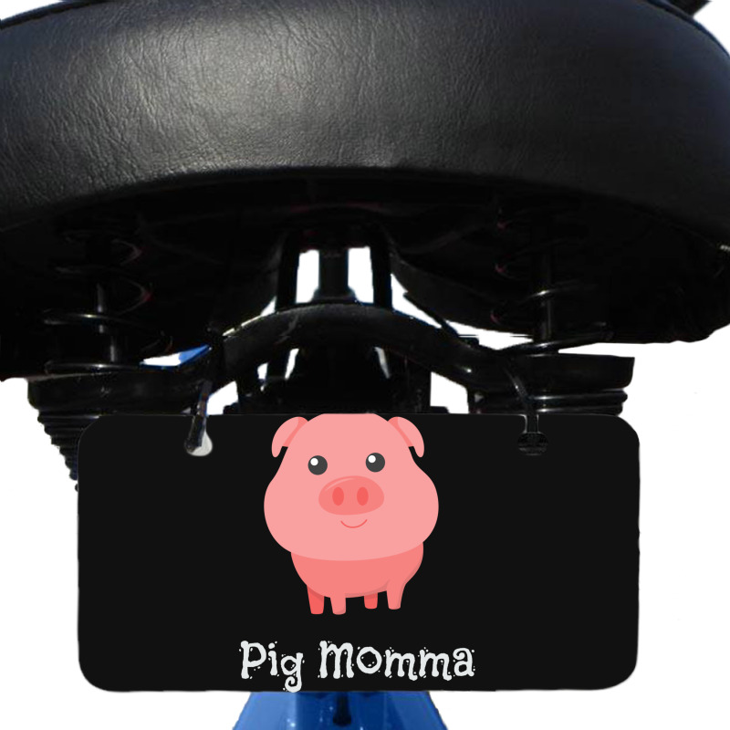 Cute Pig Momma Girl Pet Piglet Owner Mommy Mama Bicycle License Plate | Artistshot