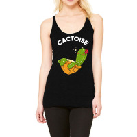 Cute   Funny Cactoise Cactus Tortoise Combined Racerback Tank | Artistshot