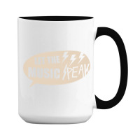 Let The Music Speak 15 Oz Coffee Mug | Artistshot