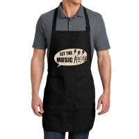 Let The Music Speak Full-length Apron | Artistshot