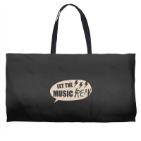 Let The Music Speak Weekender Totes | Artistshot