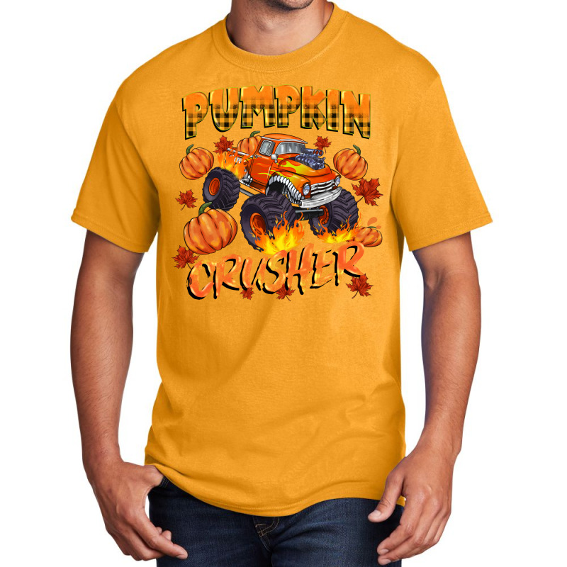 Pumpkin Crusher Basic T-shirt by Neo Western | Artistshot