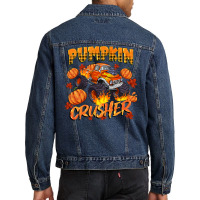 Pumpkin Crusher Men Denim Jacket | Artistshot