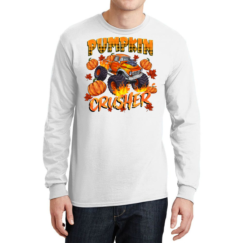 Pumpkin Crusher Long Sleeve Shirts by Neo Western | Artistshot