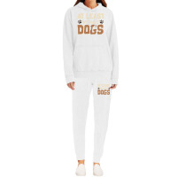 At Least We Have Dogs Funny Puppy Owners Hoodie & Jogger Set | Artistshot