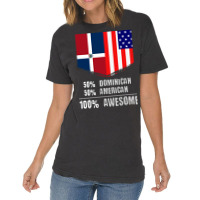 50 Dominican 50 American 100 Awesome Immigrant Vintage T-shirt | Artistshot