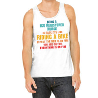 Being A Icu Registered Nurse Tank Top | Artistshot