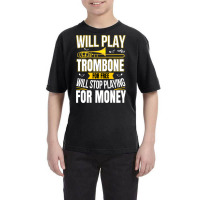 Trombone Orchestra Gift For Instrument Friends Who Youth Tee | Artistshot