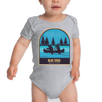 Bear Creek , National River In Usa Baby Bodysuit | Artistshot