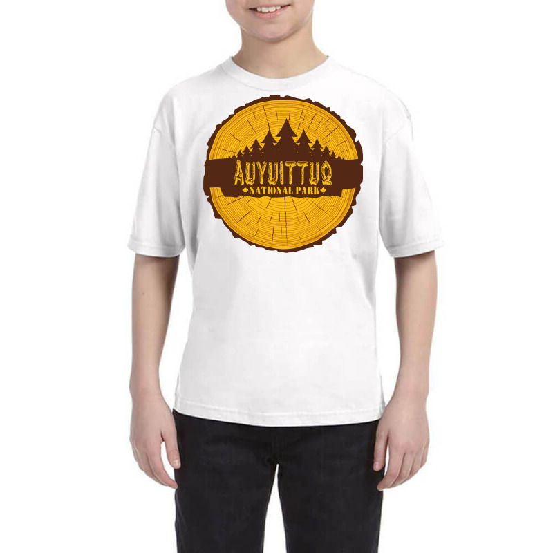 Auyuittug National Park Annual Ring Youth Tee by RozakArt | Artistshot