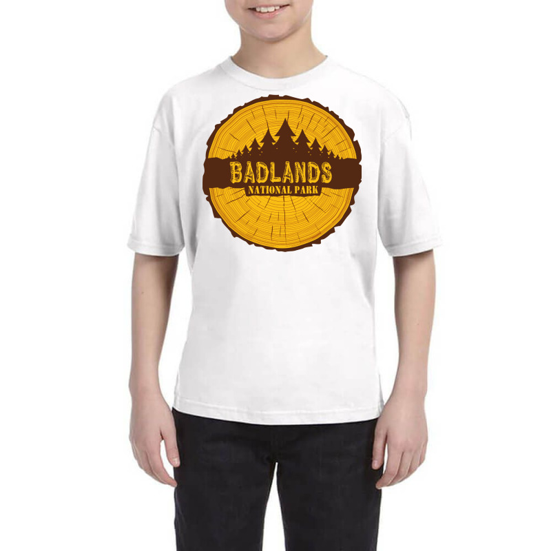 Badlands National Park ,sign  Annual Ring Youth Tee by RozakArt | Artistshot