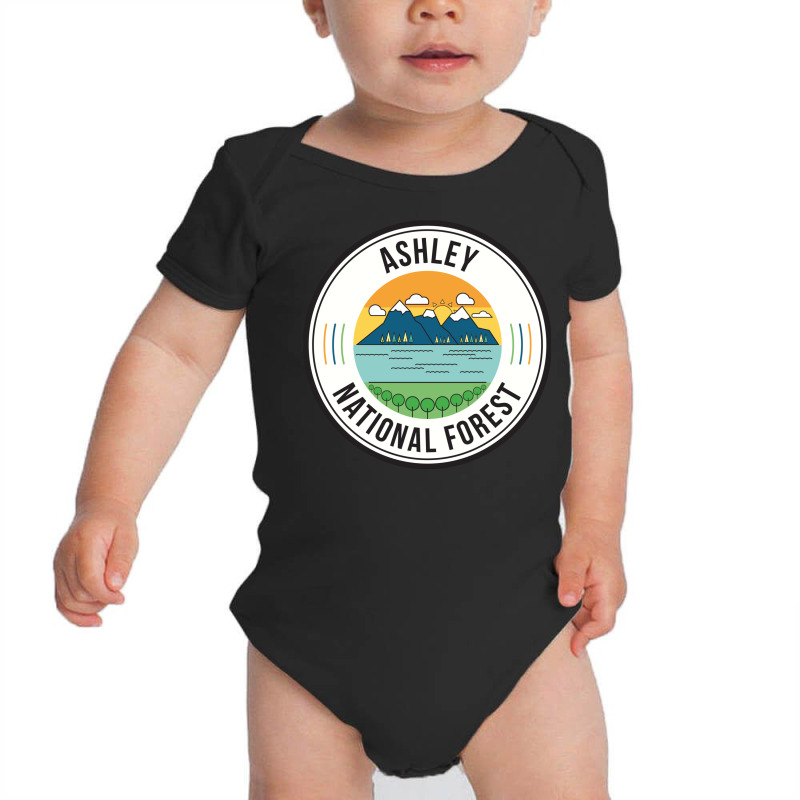 Ashley National Forest Retro Sign Baby Bodysuit by RozakArt | Artistshot