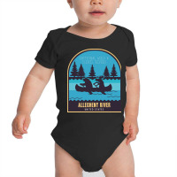 Allegheny River,national River In Usa Baby Bodysuit | Artistshot