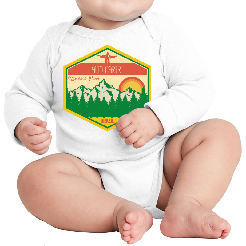 Alto Cariri National Park ,retro Long Sleeve Baby Bodysuit by RozakArt | Artistshot