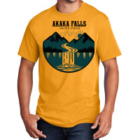 Akaka Falls United States Basic T-shirt | Artistshot