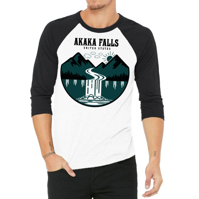 Akaka Falls United States 3/4 Sleeve Shirt | Artistshot