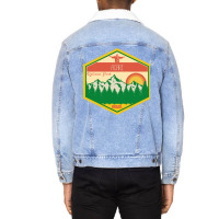 Acari National Park,retro Brazil Unisex Sherpa-lined Denim Jacket | Artistshot