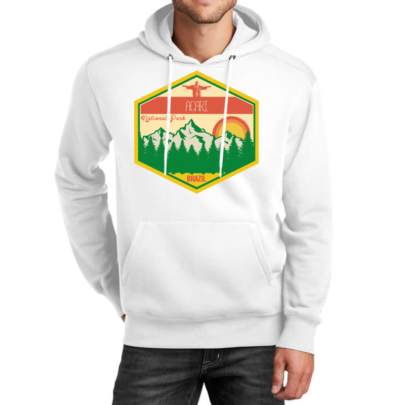 Acari National Park,retro Brazil Unisex Hoodie | Artistshot