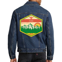 Acari National Park,retro Brazil Men Denim Jacket | Artistshot