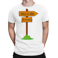 Aiguille Du Jardin, Alps Mountains Sign T-shirt | Artistshot