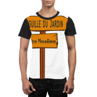 Aiguille Du Jardin, Alps Mountains Sign Graphic T-shirt | Artistshot