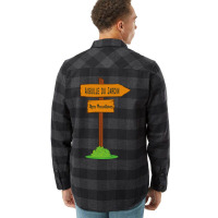 Aiguille Du Jardin, Alps Mountains Sign Flannel Shirt | Artistshot