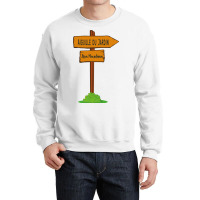 Aiguille Du Jardin, Alps Mountains Sign Crewneck Sweatshirt | Artistshot