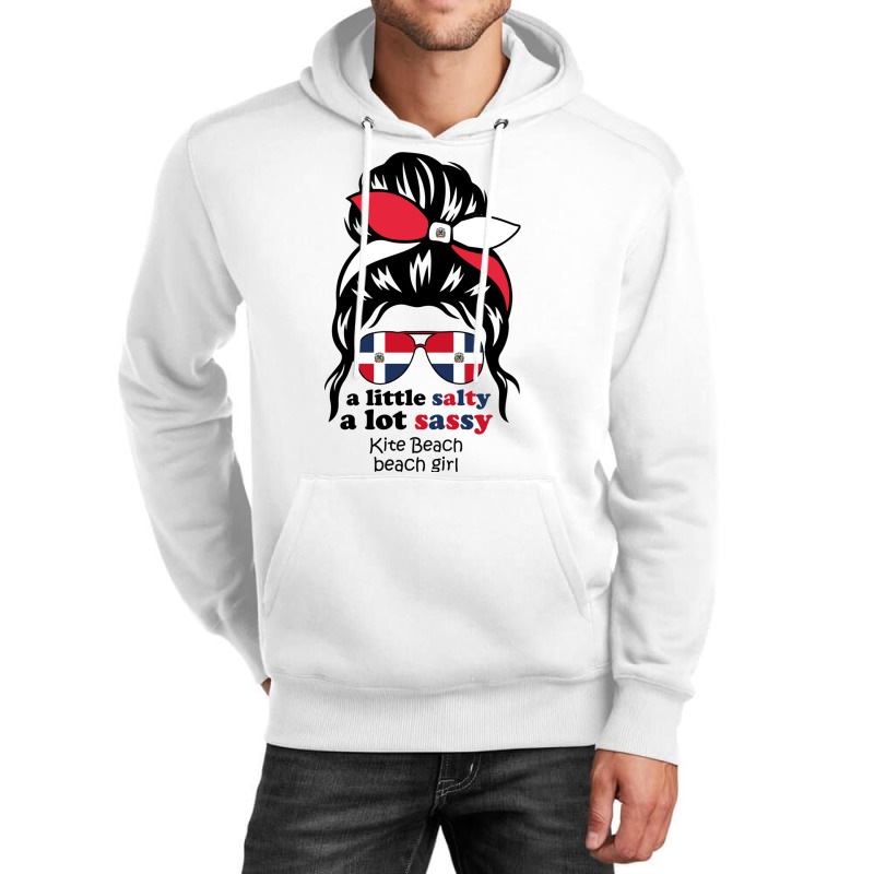 A Lot Sassy Dominican Beach Girl  Kite Beach Unisex Hoodie | Artistshot