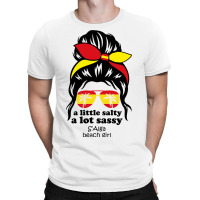 A Lot Sassy Beach Girl  S Alga Beach, Spain T-shirt | Artistshot