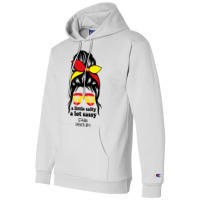 A Lot Sassy Beach Girl  S Alga Beach, Spain Champion Hoodie | Artistshot