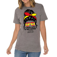 A Lot Sassy Beach Girl  Chipiona Beach, Spain Vintage T-shirt | Artistshot