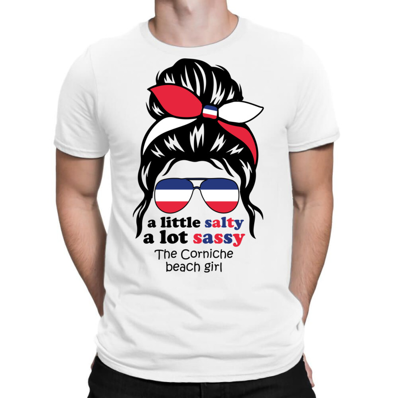 A Lot Sassy Beach Girl   The Corniche,france T-shirt | Artistshot