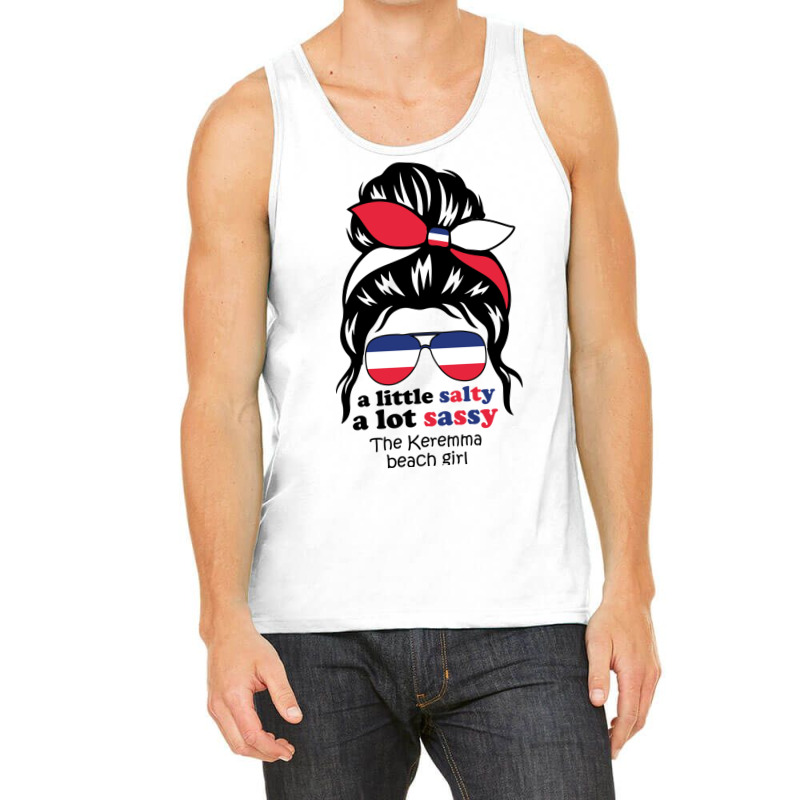 A Lot Sassy Beach Girl   The Keremma,france Tank Top | Artistshot