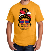 A Lot Sassy Beach Girl   Tobacco Caye Beach, Beliz Basic T-shirt | Artistshot