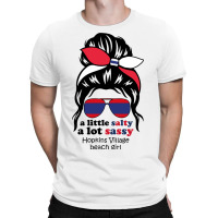 A Lot Sassy Beach Girl   Hopkins Village Beach, Be T-shirt | Artistshot