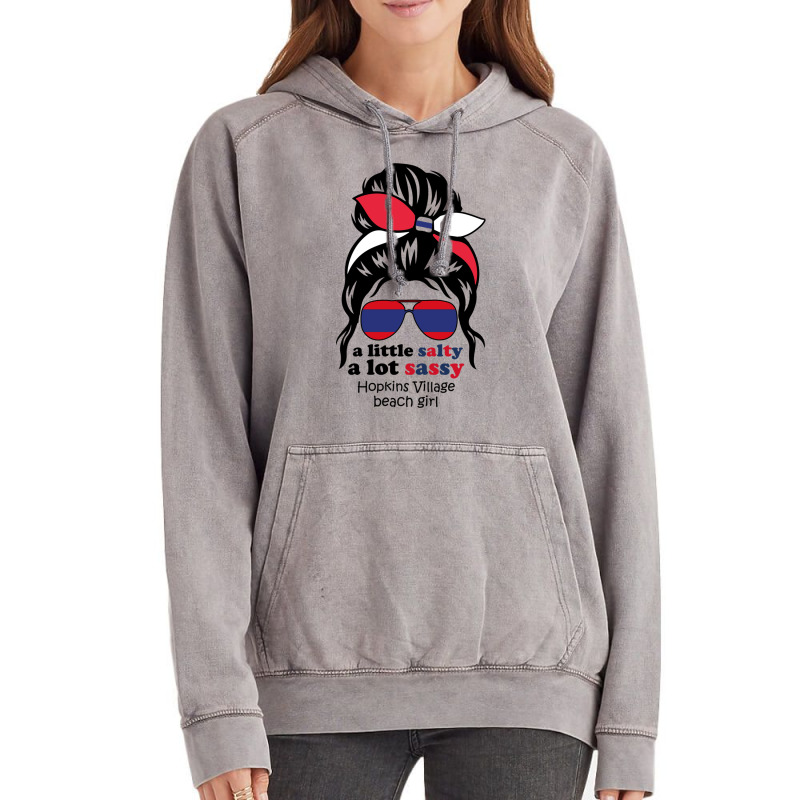 A Lot Sassy Beach Girl   Hopkins Village Beach, Be Vintage Hoodie | Artistshot