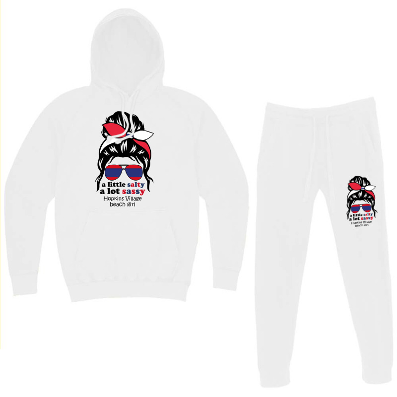 A Lot Sassy Beach Girl   Hopkins Village Beach, Be Hoodie & Jogger Set | Artistshot