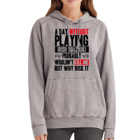 A Day Without Playing Irish Bouzouki Funny Quote Vintage Hoodie | Artistshot