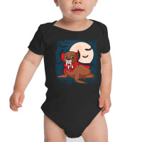 Vampire Seal Halloween Awesome Vampire Fangs Baby Bodysuit | Artistshot