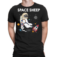 Space Sheep Awesome Astronaut Galaxy Explorer T-shirt | Artistshot