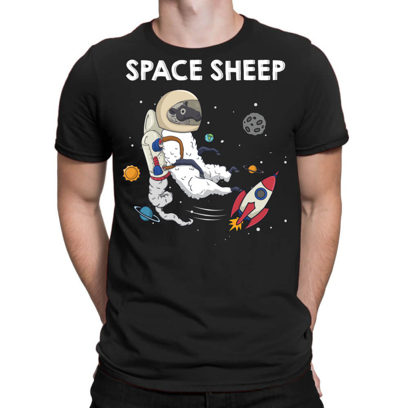 Space Sheep Awesome Astronaut Galaxy Explorer T-shirt | Artistshot